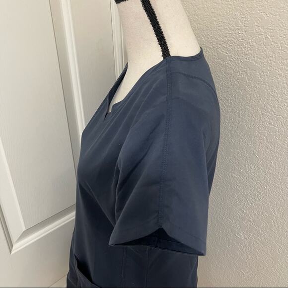 Grey’s Anatomy by Barco Active 4 Pocket V-Neck Scrub Uniform Top Women Size S - Picture 8 of 11